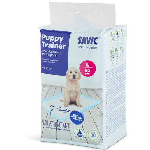 savic Puppy Trainer Pads Large: L 60 x B 45 cm, 50 Stück Hund