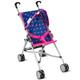 Kinderplay Puppenbuggy, Puppenwagen, Puppen Buggy - Leichte Stabile Konstruktion, Griffhöhe 54 cm, Buggy Puppe Model KP0290T