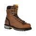 Georgia Boot Carbo-Tec LTX Insulated Waterproof 8in Work Boot - Men's Wide Black and Brown 8.5 GB00490-085W