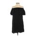 Old Navy Casual Dress - Shift: Black Solid Dresses - Women's Size X-Small