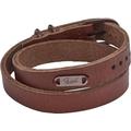 Fossil Bracelet for Men, Heritage Double Wrap Leather Strap Bracelet, Length: 450mm, Width: 17mm