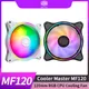 Cooler Master MF120 HALO 12cm adressable 5V/3 broches ARGB ventilateur boîtier d'ordinateur PWM