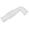 Washing Machine Drain Hose, 15mm ID 88mm Length Elbow Corrugated Pipe Clear