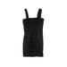 Jessica McClintock for Gunne Sax Cocktail Dress - Mini: Black Dresses - Women's Size 1