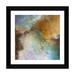 East Urban Home Moonstone III Painting Print on Wrapped Canvas Paper, Cotton in Brown/Green | 16" H x 16" W x 1" D | Wayfair