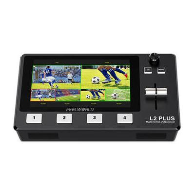 FeelWorld HDMI Live Stream Switcher with Built-In 5.5