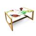 East Urban Home Tropical Coffee Table, Watercolor Style Pattern Of Exotic Birds & Green Leaves Island Flowers | Wayfair