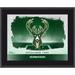Milwaukee Bucks Framed 10.5" x 13" Sublimated Horizontal Team Logo Plaque
