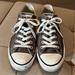 Converse Shoes | Converse All-Star Men’s Gray Canvas Sneakers - Low Top Chuck Taylor Size 7 | Color: Gray/White | Size: 7