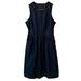 J. Crew Dresses | J. Crew Cotton Poplin Apron Dress Navy Blue | Color: Blue | Size: 10