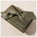 Anthropologie Bags | Anthro | Bella Bow Clutch Vegan Leather Moss New | Color: Green | Size: Os