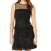 Lilly Pulitzer Dresses | Lilly Pulitzer Kasee A-Line Cocktail Dress Lace Combo Black Mini Size 14 | Color: Black | Size: 14