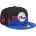 Men's New Era Royal/Black Philadelphia 76ers 2022 Tip-Off 59FIFTY Fitted Hat