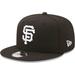 Men's New Era Black San Francisco Giants Team 9FIFTY Snapback Hat