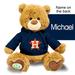 Navy Houston Astros Personalized Plush Polly Bear