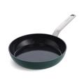 GreenPan Evolution Hard Anodized Healthy Ceramic Non-Stick 24 cm Frying Pan Skillet, PFAS-Free, Induction, Oven Safe, Pine Green