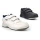 Mens Extra Large Trainers Coated Leather Mens Wide Fit Trainers Trainers Touch Fasten Trainers Mens Lace Up Trainers Mens Black Trainers Sizes 6-14 Size 13 Size 14 Available 10 UK,White