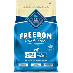 Blue Buffalo Freedom Chicken Adult Dog Food, 11 lb
