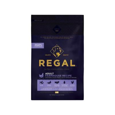 Regal Pet Foods Farmhouse Recipe Chicken & Duck Meals Whole Grains Adult Dry Dog Food, 26-lb bag