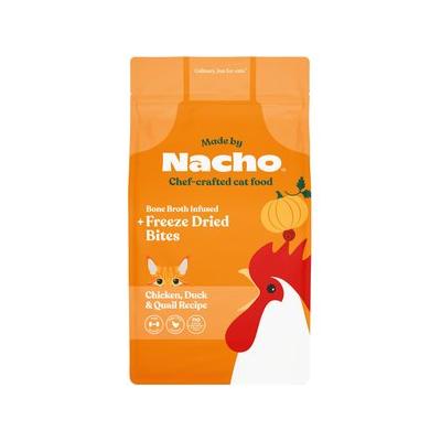 Made by Nacho Cage Free Chicken, Duck & Quail Recipe with Freeze-Dried Chicken Liver Dry Cat Food, 2-lb bag