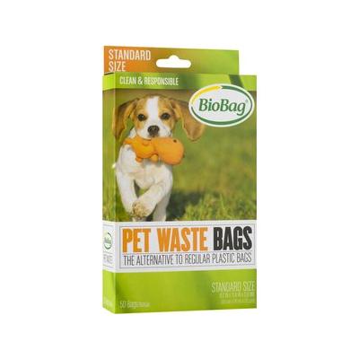 BioBag Standard Pet Waste Bags, 50 count