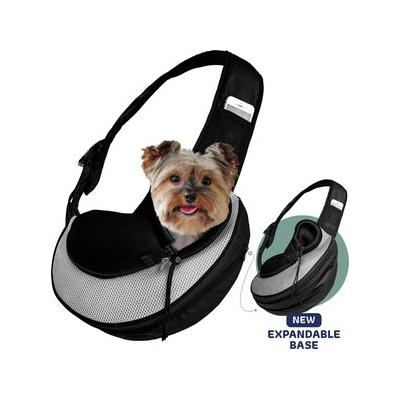 Katziela Expandable Sling Dog & Cat Carrier, Small, Grey
