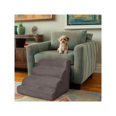 Snoozer Pet Products Orthopedic Scalloped Dog Ramp, Dark Chocolate, Large