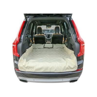 Plush Paws Products Waterproof Cargo Liner with Bumper & Side Panels, Tan, Regular