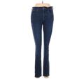 Madewell Jeans - High Rise Skinny Leg Denim: Blue Bottoms - Women's Size 26 - Dark Wash