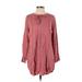 Gentle Fawn Casual Dress - Popover: Pink Dresses - Women's Size Small