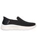 Skechers Women's Slip-ins: GO WALK Flex - Relish Slip-On Shoes | Size 11.0 | Black/White | Textile | Machine Washable