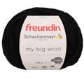 my big wool von freundin x Schachenmayr, Black, aus Schurwolle