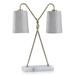 Harp and Finial Hume Table Lamp - HFL331550DS