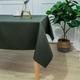 Homemaison - Nappe rectangulaire enduite et anti tache Vert Olive 145x240 cm - Vert Olive