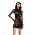 Desigual Damen Vest_rita, 2000 Black Casual Dress, Schwarz, XL EU