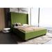 Manhattan Comfort Velvet Modern Parlay Full-Size Bed