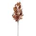 Vickerman 34" Artificial Light Brown Fall Berry and Wood Leaf Spray, 2 per bag.