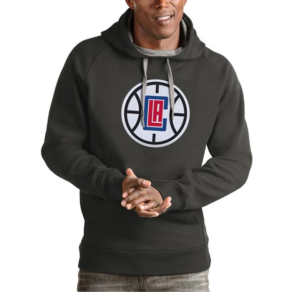 mens-antigua-charcoal-la-clippers-team-logo-victory-pullover-hoodie/