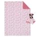 Disney 2 Piece Polyester Baby Blanket Set in Pink | 40 H x 30 W in | Wayfair 7349263R