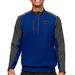 Men's Antigua Royal/Charcoal St. Louis Blues Quarter-Zip Pullover Top