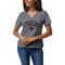 Women's League Collegiate Wear Heather Gray Auburn Tigers Intramural Boyfriend V-Neck T-Shirt