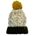 American Eagle Outfitters Accessories | American Eagle Outfitters Knit Pompom Hat | Color: Green/Yellow | Size: Os