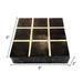 Everly Quinn Tic-Tac-Toe Decorative Box in Black/Brown | 2 H x 8 W x 8 D in | Wayfair FDCEF806ADD14F3FA83F995CFA7208A1