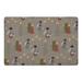 18 x 27 x 1 in Kitchen Mat - The Holiday Aisle® Dolen Tree & Globe Kitchen Mat Synthetics | 18 H x 27 W x 1 D in | Wayfair