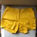 J. Crew Shorts | Jcrew Cotton Shorts | Color: Yellow | Size: 0