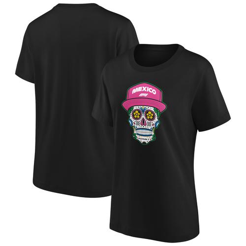 Formula 1 Mexico Skull Graphic T-Shirt - Womens
