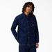 Dickies Men's Denim Chore Coat - Stonewashed Indigo Blue Size S (TCR09)