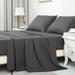 Eider & Ivory™ Phoebe 4 Pieces Coverlet/Bedspread Set Microfiber in Gray | Twin Coverlet + 1 Standard Pillowcase | Wayfair