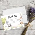 Koyal Wholesale Fill In The Blank Thank You Cards - 20 Cards Including Envelopes Farm Animals, For Party Guests in Green/White | Wayfair A3PP08165