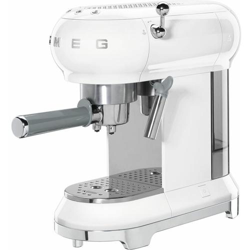 Smeg - Espresso Kaffeemaschine ECF01WHEU weiß